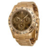 Réplica de lujo Rolex Cosmograph Daytona Chocolate Dial 18k Everose Gold Oyster Pulsera Automático Reloj para hombre 116505chao