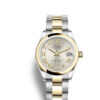 Mejor Réplica Rolex Datejust 31 Automático Plata Dial Diamante Reloj 278243srdo