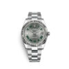 Réplica Suiza Rolex Datejust 36 Automático Gris Dial Mujeres Reloj 126200 Gyro