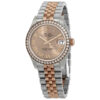 Réplica barata Rolex Datejust Rose Dial Automático Acero y Everose Gold Ladies Jubilee Watch 278381prj