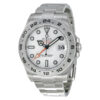 Mejor Rolex Explorer Ii Automático Reloj para hombre Esfera blanca Acero inoxidable Oyster 216570wso
