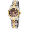 Réplica de calidad Rolex Lady Datejust Reloj automático Negro Madre de Pearl Jubilee Diamond 179173bkmjdj