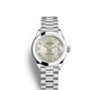 Comprar falso Rolex Lady-datejust Silver Dial Automatic Platinum President Watch 279166srp