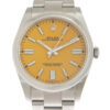 Réplica de calidad Rolex Oyster Perpetual 41 Automatic Yellow Dial 124300ylso Reloj para hombre