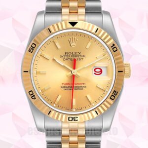 Rolex Datejust Turn-o-graph 36mm De Los Hombres 116263 Pulsera Jubileo