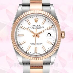 Rolex Datejust m126231-0018 De Los Hombres 36mm Esfera Blanca