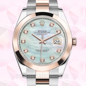 Rolex Datejust De Los Hombres m126301-0013 41mm Esfera blanca de nácar Reloj