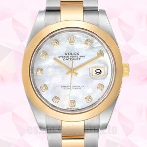 Rolex Datejust m126303-0017 De Los Hombres 41mm Pulsera De Ostras