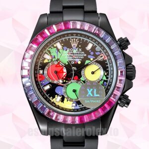 Rolex Daytona 40mm DIW De Los Hombres Esfera colorida Pulsera De Ostras