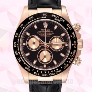 Rolex Daytona De Los Hombres 40mm 116515 Esfera Negra