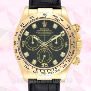 Rolex Daytona 40mm De Los Hombres 116518 Tono Dorado