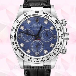 Rolex Daytona De Los Hombres 116519 40mm Tono Plateado Automático