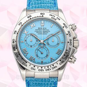 Rolex Daytona 40mm De Los Hombres 116519 Tono Plateado