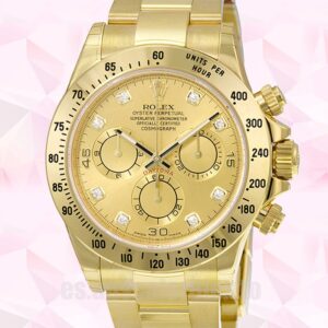Rolex Daytona 116528-0033 De Los Hombres 40mm Automático Pulsera De Ostras
