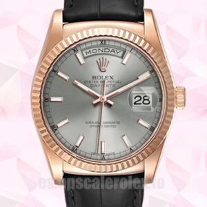 Rolex Day-Date 118135 36mm De Los Hombres Esfera Gris