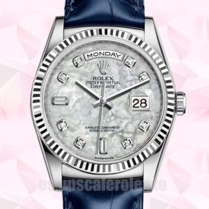 Rolex Day-Date 36mm m118139-0090 De Los Hombres Esfera De Nácar Reloj