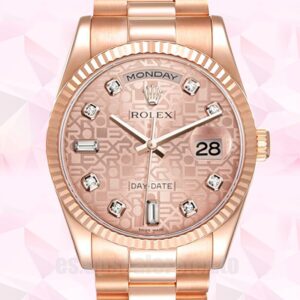 Rolex Day-Date 118235-0006 36mm De Los Hombres Tono Oro Rosa Presidente Pulsera