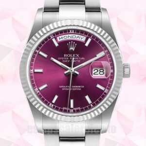 Rolex Day-Date De Los Hombres 36mm m118239-0304 Pulsera De Ostras