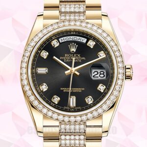 Rolex Day-Date 36mm De Los Hombres m118348-0014 Automático Presidente Pulsera
