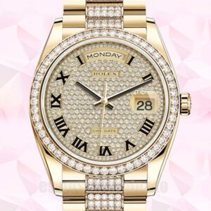 Rolex Day-Date De Los Hombres 36mm m118348-0013 Presidente Pulsera