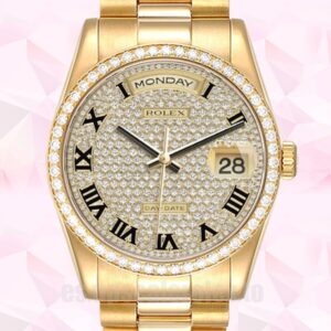Rolex Day-Date De Los Hombres 36mm m118348-0226 Automático