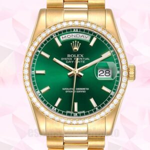 Rolex Day-Date De Los Hombres m118348-0225 36mm Reloj