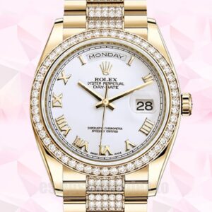 Rolex Day-Date m118348-0151 De Los Hombres 36mm Tono Dorado