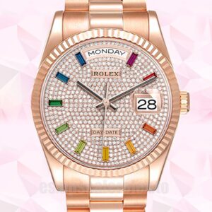 Rolex Day-Date m128235-0039 De Los Hombres 36mm Automático Reloj