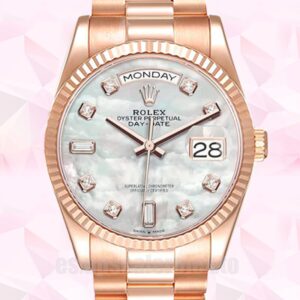 Rolex Day-Date De Los Hombres 36mm m128235-0029 Esfera De Nácar