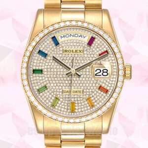 Rolex Day-Date De Los Hombres m128348rbr-0030 36mm Presidente Pulsera