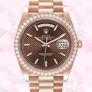 Rolex Day-Date De Los Hombres m228345rbr-0005 41mm Reloj Presidente Pulsera
