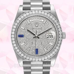 Rolex Day-Date m228349rbr-0036 41mm De Los Hombres Reloj Presidente Pulsera