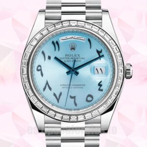 Rolex Day-Date 41mm De Los Hombres 228396 Esfera Azul