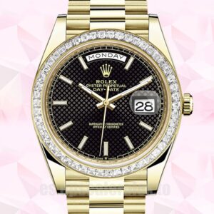Rolex Day-Date De Los Hombres m228398tbr-0004 41mm Tono Dorado