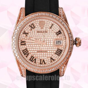 Rolex Datejust 116200 De Los Hombres 40mm Esfera De Oro Rosa