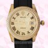 Rolex Datejust De Los Hombres 116238 40mm Reloj Tono Dorado