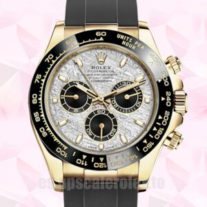 Rolex Daytona m116518ln-0076 De Los Hombres 40mm Banda elástica Esfera De Meteorito