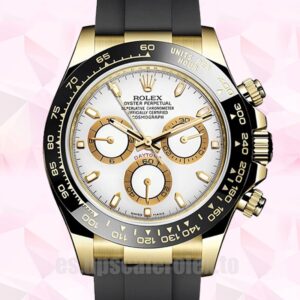 Rolex Daytona 40mm m116518ln-0041 De Los Hombres Esfera Blanca