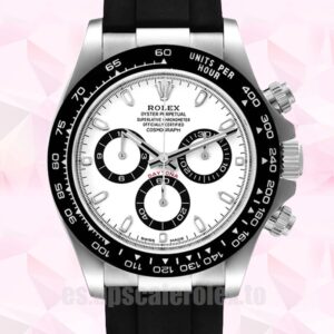 Rolex Daytona 116519 De Los Hombres 40mm Tono Plateado Automático