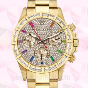 Rolex Daytona 116568 40mm De Los Hombres Pulsera De Ostras