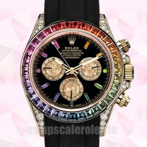 Rolex Daytona 40mm 116598 De Los Hombres Tono Dorado