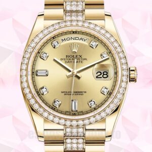Rolex Day-Date 118348 36mm De Los Hombres Presidente Pulsera