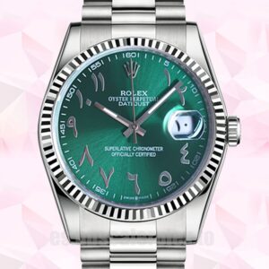 Rolex Datejust De Los Hombres 41mm 126334 Tono Plateado